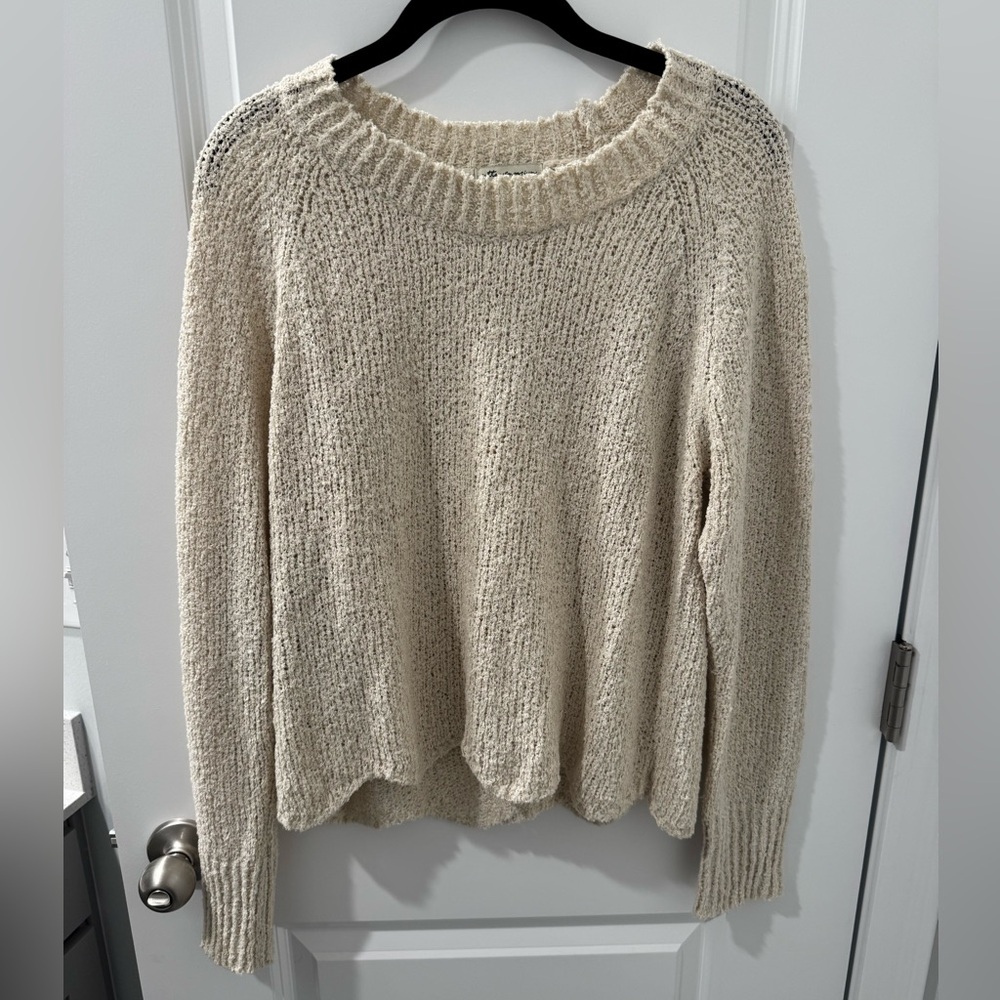 Cotton Emporium Cream Knit Sweater